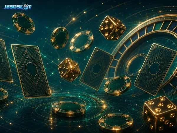 Tampilan beranda Jejuslot dengan desain game online modern